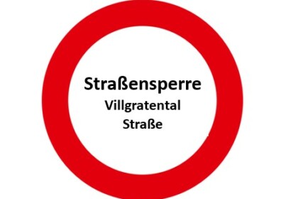 Verkehrsregelung L273 Villgratentalstraße für Sicherungsarbeiten